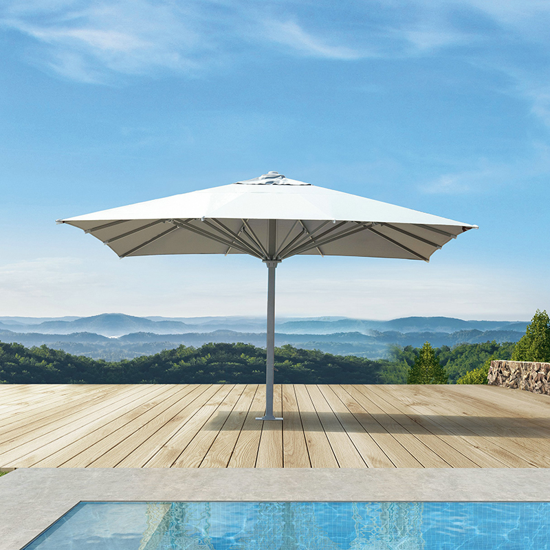 Hot sale Waterproof Parasol -
 Luxury Market Pillar Umbrella Suitable For Gardens And Cafes – Yufulong