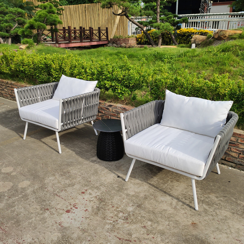 Good Quality Outdoor Balcony Set – Patio Conversation Bistro Set, Outdoor All-Weather Ropes Furniture for Porch, Backyard – Yufulong