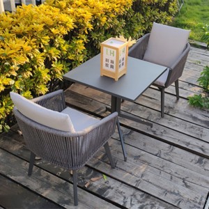 Outdoor Patio Bistro Set, All Weather Patio Furniture Set for Garden, Poolside, Balcony, Indoor