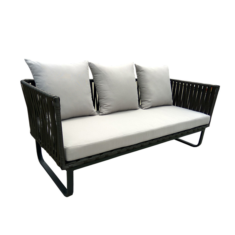 Professional China Bamboo Sofa Set -
 Great Outdor Furniture Aluminum And Ropes Loveseat  – Yufulong