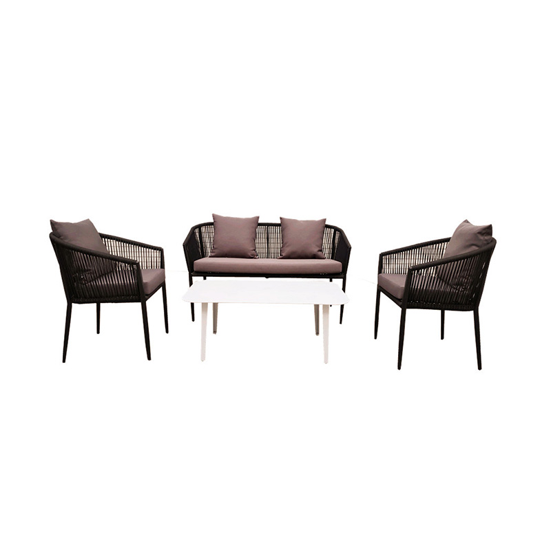 Chinese Professional Outdoor Sofa -
 Outdoor Furniture Sofa Set,4PC Conversation Set – Yufulong