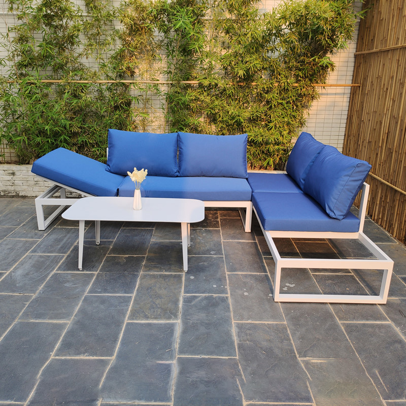 China Garden Gazebo Manufacturer – 
 Aluminum Outdoor Patio Sectional Sofa Furniture Set  – Yufulong