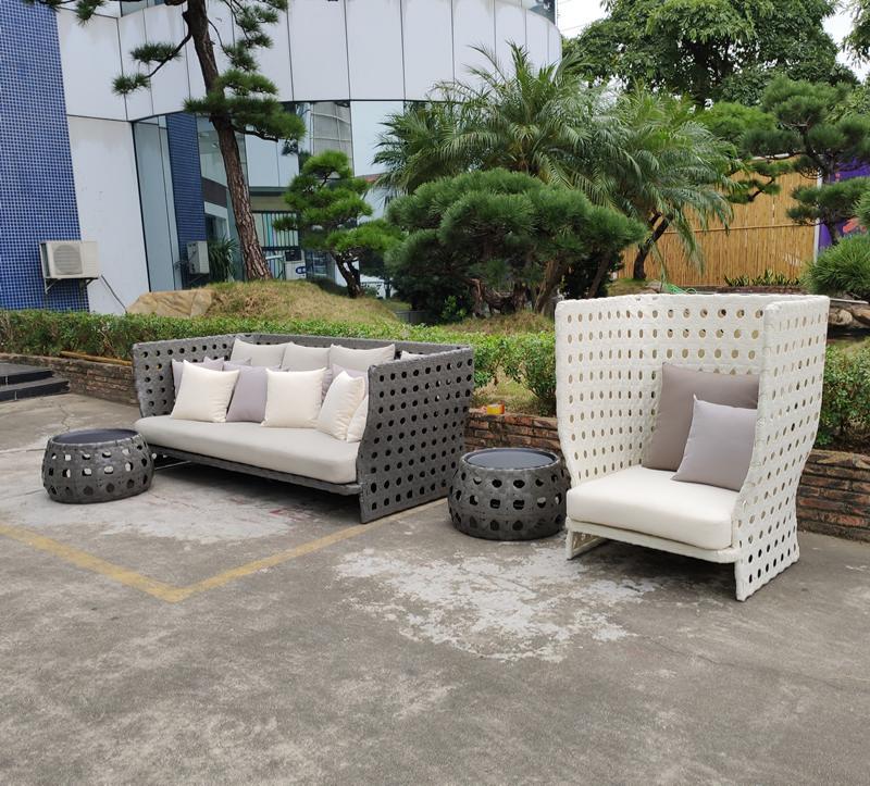 China Armless Sofa Suppliers – 
 Outdoor Sofa in Garden and Patio – Yufulong