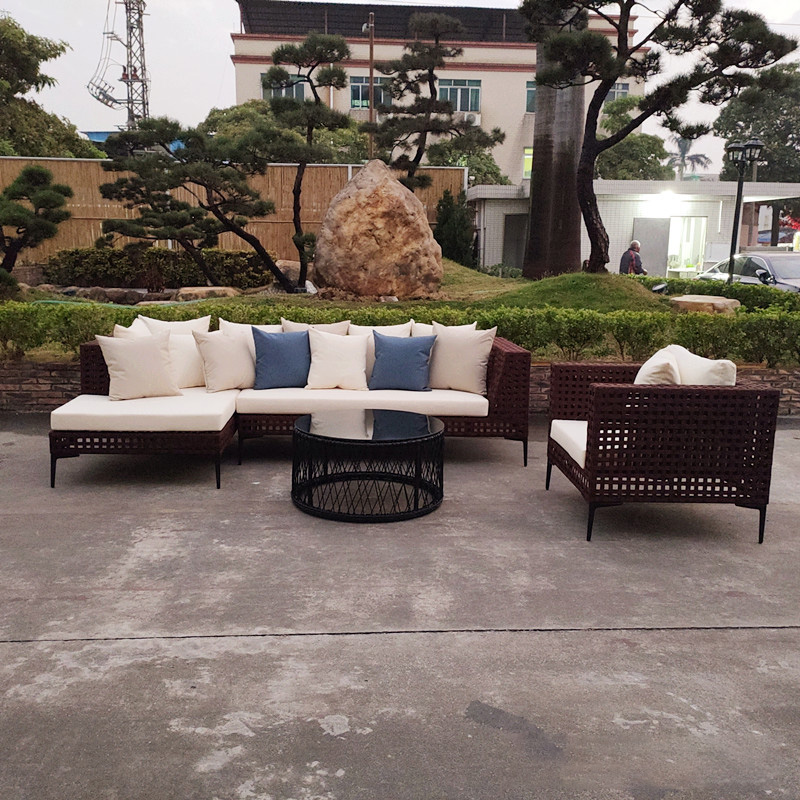China Large Family Tent Companies – 
 Patio Conversation Set, Rattan Outdoor Furniture Set – Yufulong