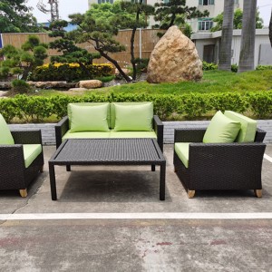 China Factory for China Modern Leisure Wicker Rattan Patio Home Hotel Office Outdoor Garden Furniture Sofa