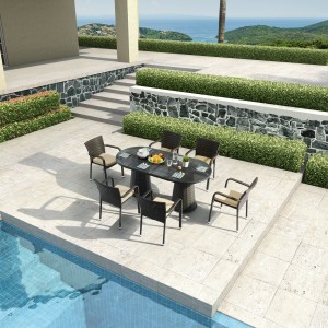 Wicker Sofa Set in Outdoor and Patio