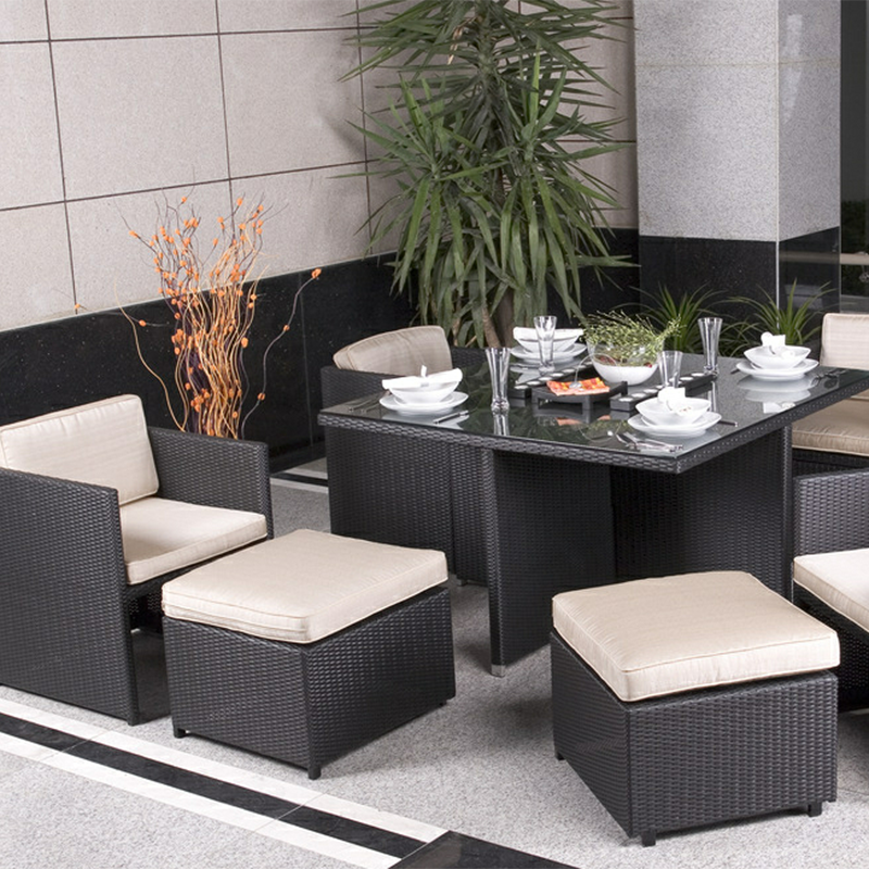 2021 New Style Hotel Furniture -
 Patio Dining Sets Outdoor Rattan Chairs Patio Furniture Set – Yufulong