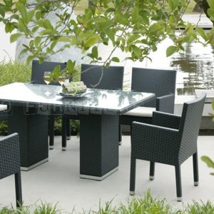 Factory wholesale High Resilience Reticulated Foam -
 Patio Dining Sets Outdoor Table and Chairs Patio Dining Table Set  – Yufulong