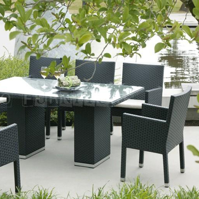 Online Exporter Tea Table -
 Patio Dining Sets Outdoor Table and Chairs Patio Dining Table Set  – Yufulong