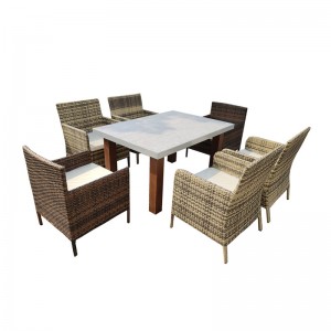 Good Wholesale Vendors Furniture -
 Outdoor Patio Dining Set, Garden Dining Set, Stackable Chairs – Yufulong