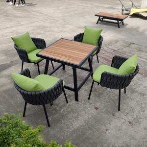 Wholesale Dealers of Wicker Furniture -
 Dining Table Set for Home, Tea Shop Coffee Shop ,Meeting Room – Yufulong