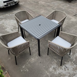 High Quality Table Chair Set -
 All Weather table chairs Set Patio Conversation Bistro Set Outdoor Furniture – Yufulong