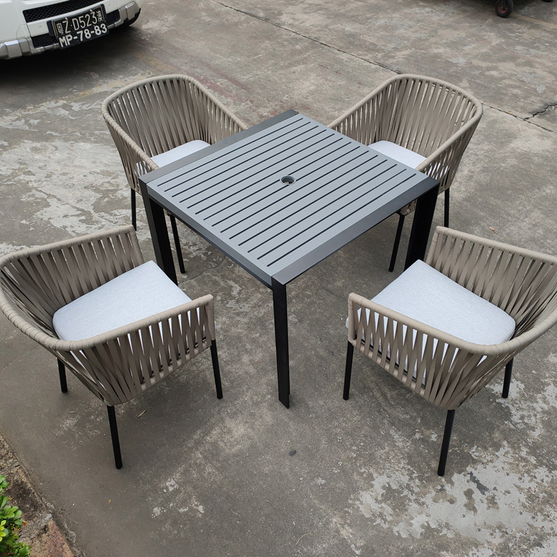 2021 wholesale price Director Chair -
 All Weather table chairs Set Patio Conversation Bistro Set Outdoor Furniture – Yufulong