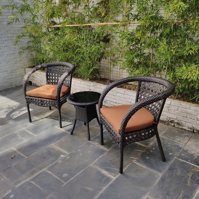 Good Quality Outdoor Balcony Set – Outdoor Balcony Chair Bistro Set Balcony Furniture for Garden, Porch and Backyard – Yufulong